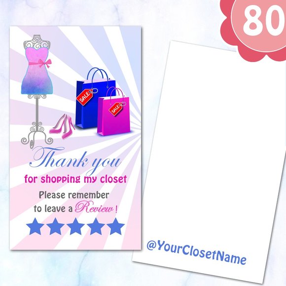By lbrmickeydesign Other - 80  Customized manikin Thank you cards 3.5" x 2"